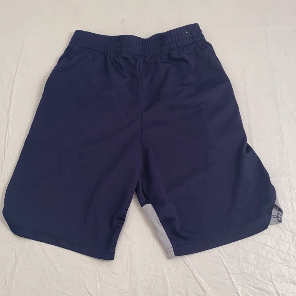 Champion navy blue and gray athletic pocket shorts 14-16